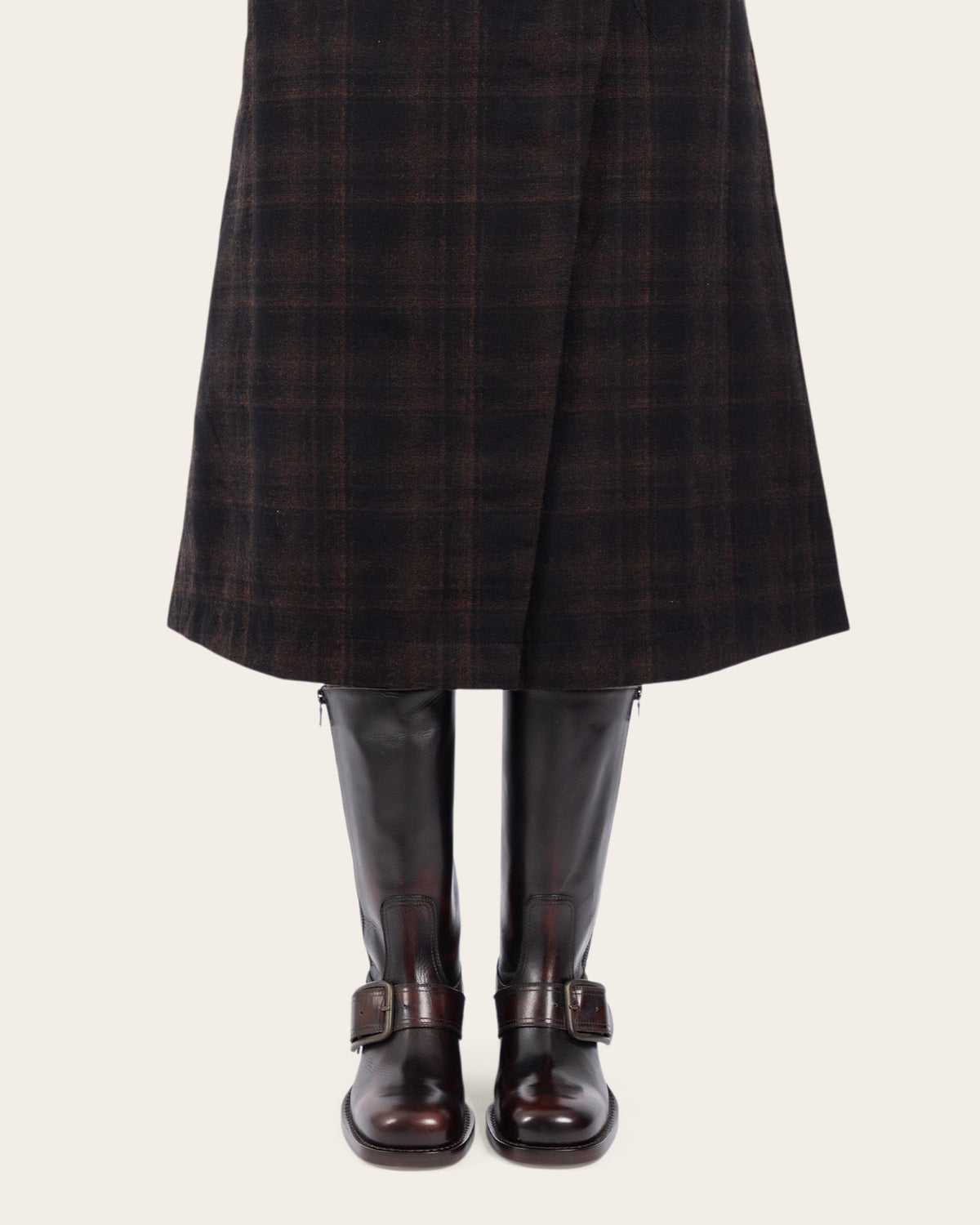 Heeled Leather Boots