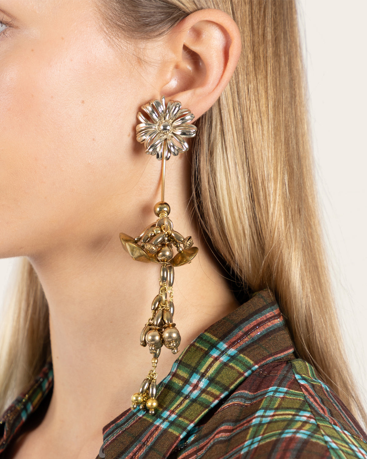 Long Pendant Earrings