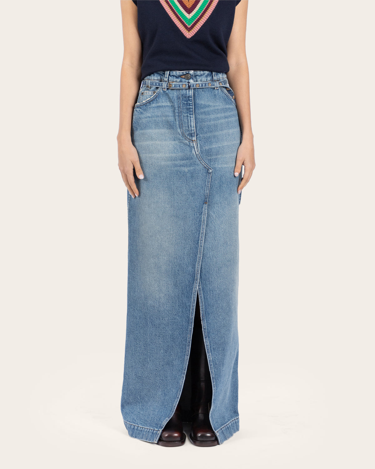 Silvannaz Denim Skirt