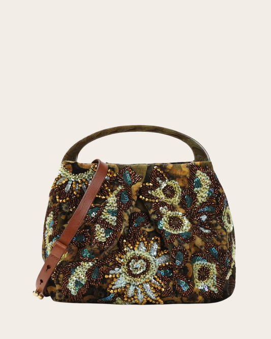 Crisp Embroidered Mini Bag