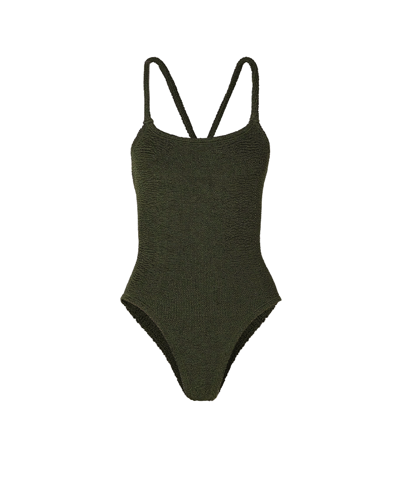 Bette Metallic Crinkle Swimsuit