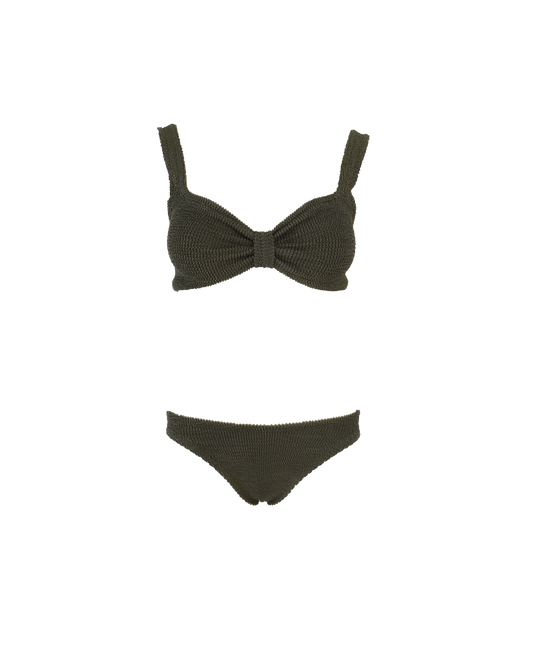 Bonnie Metallic Crinkle Bikini