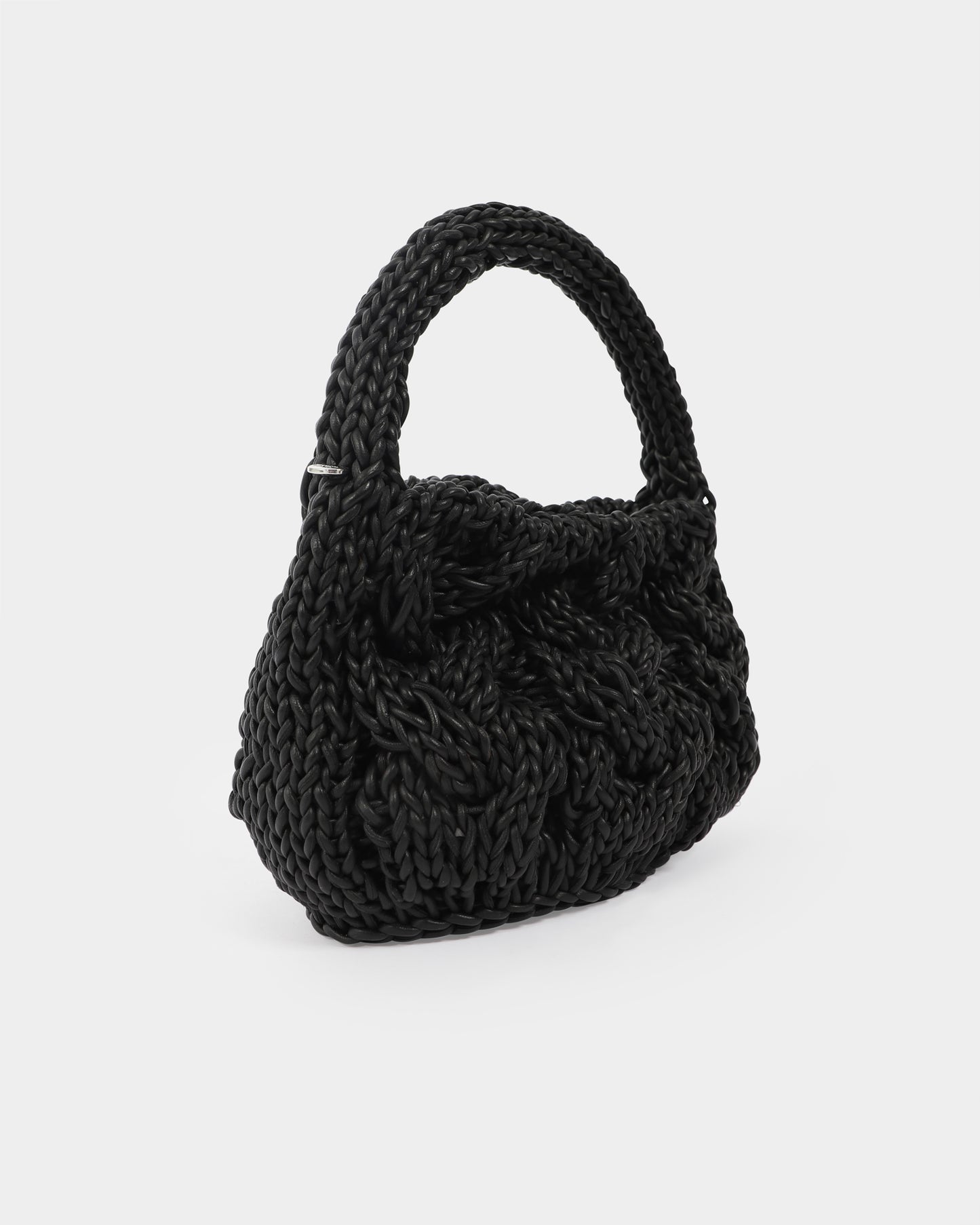 Small Cable Knit Bag