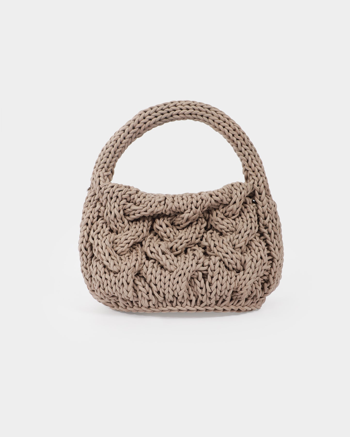 Small Cable Knit Bag