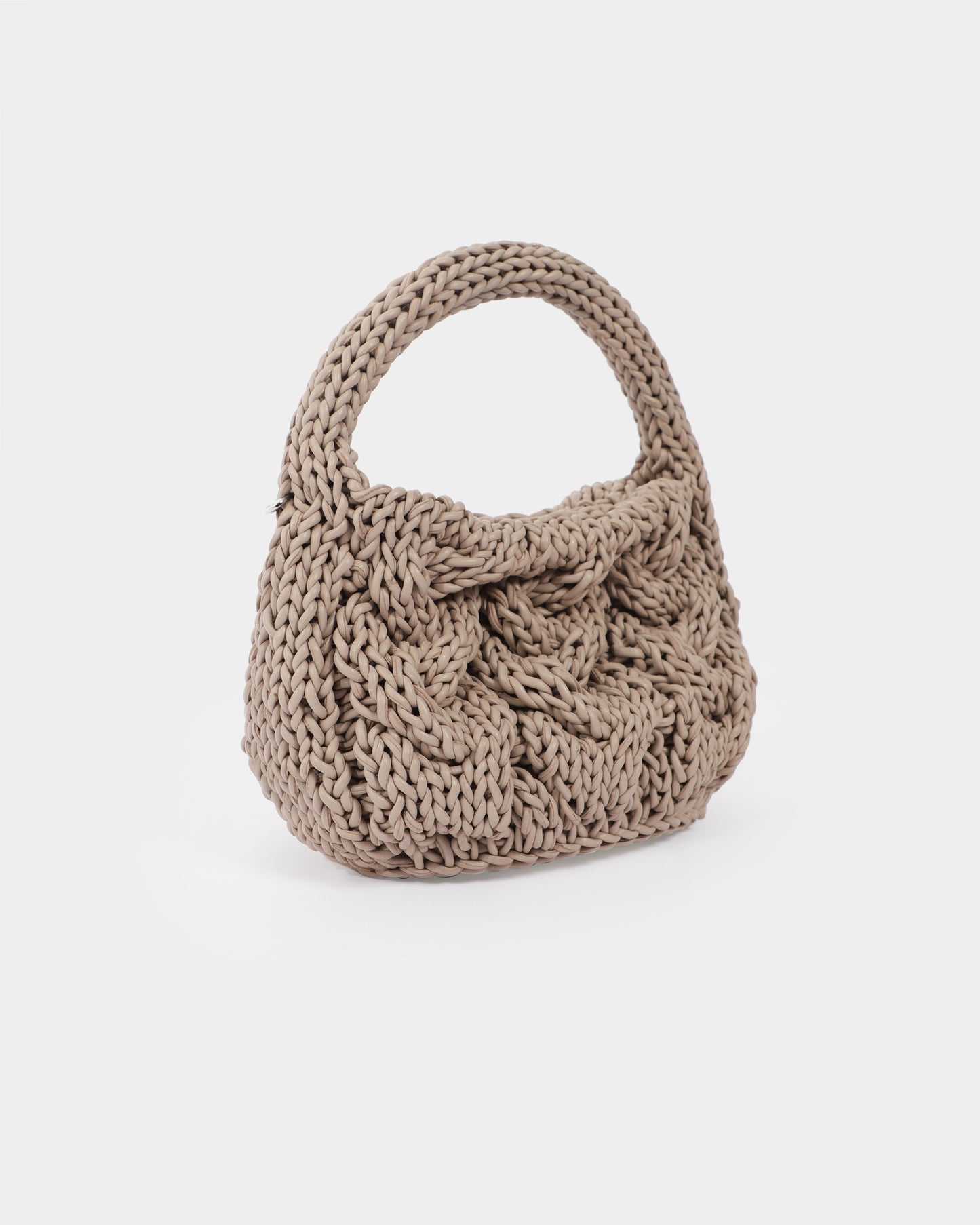 Small Cable Knit Bag