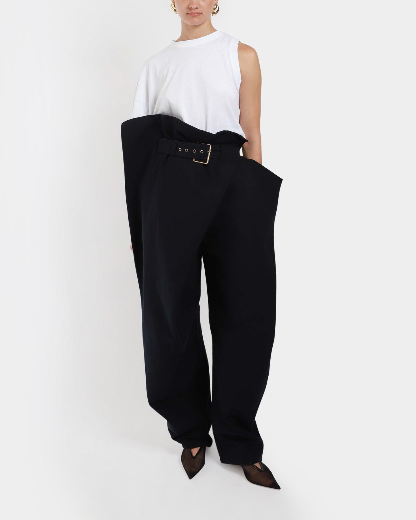 Fold Over Trousers