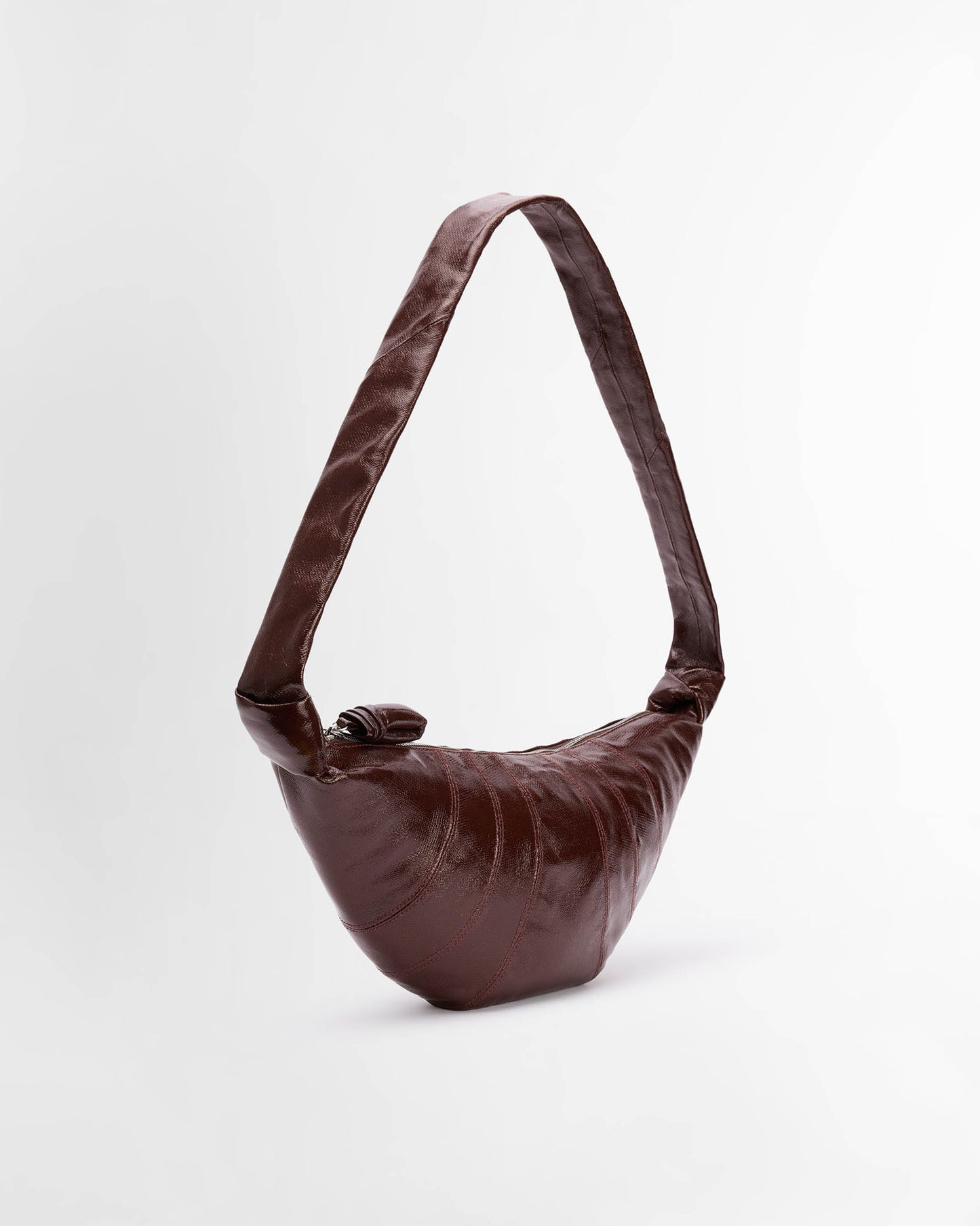 Medium Coated Cotton Croissant Bag