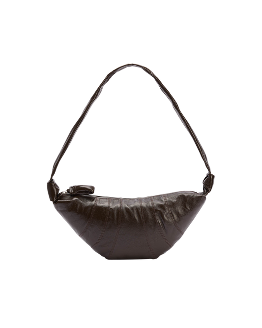 Medium Coated Cotton Croissant Bag