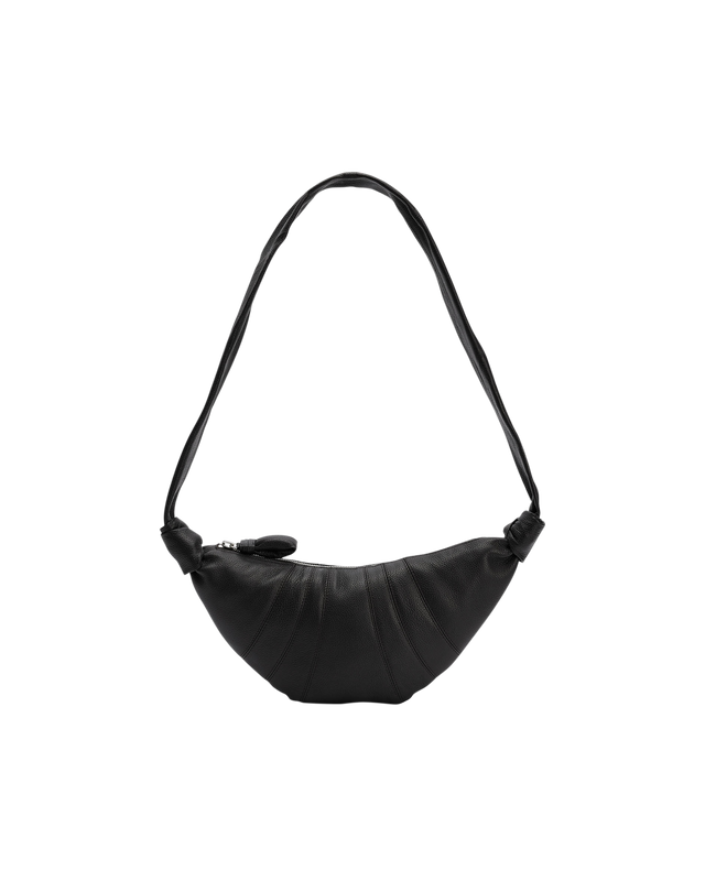 Small Soft Grained Croissant Bag