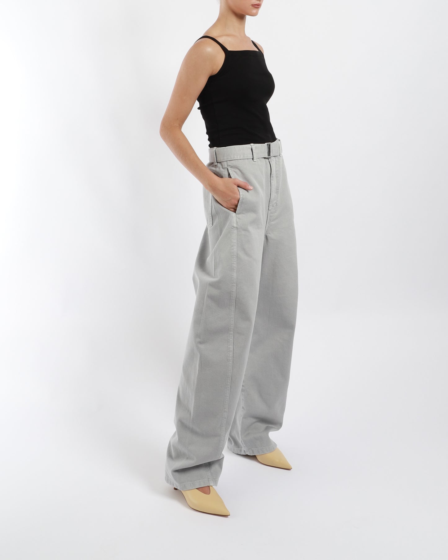 Twisted Belted Pants