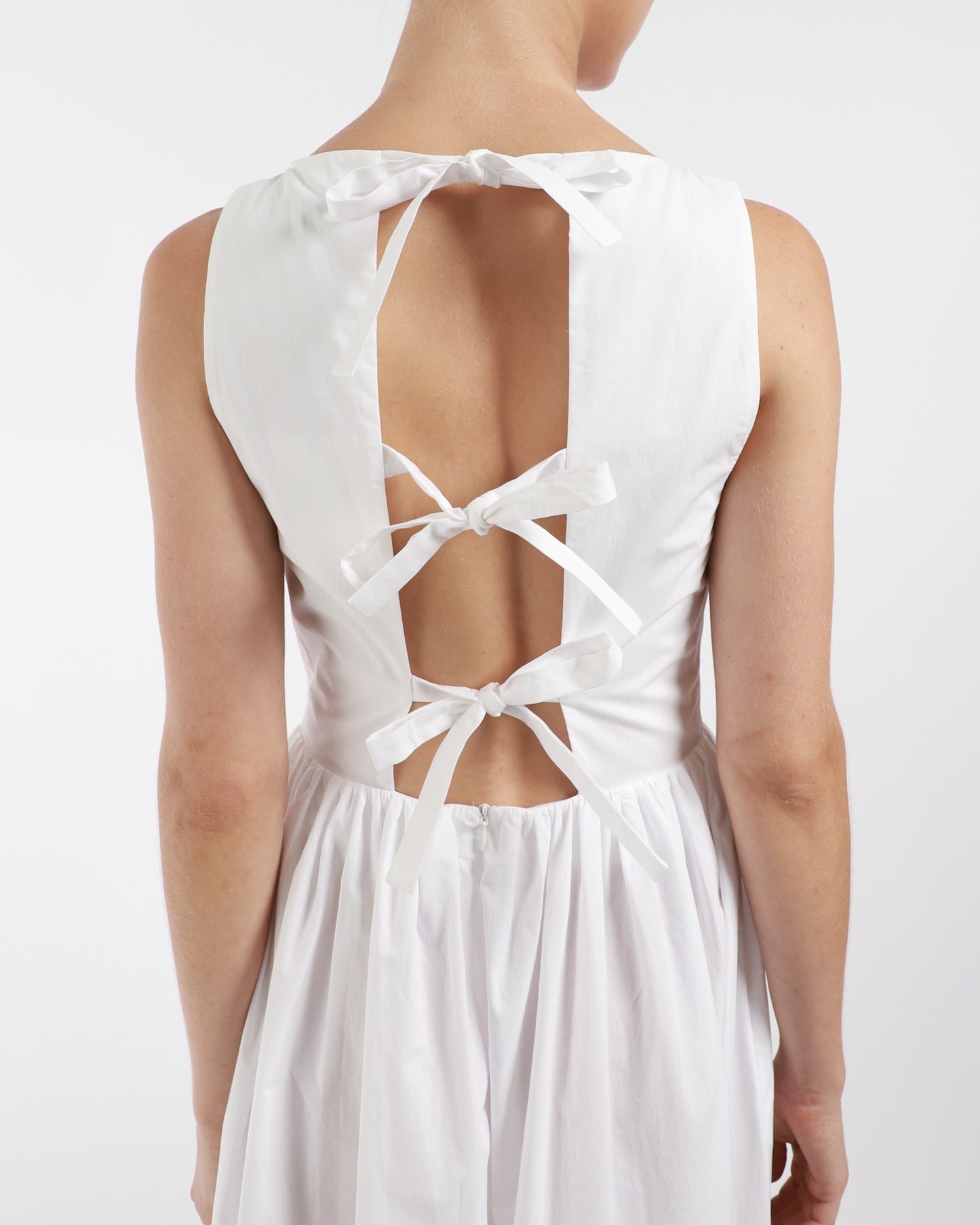 Tie Back Midi Dress