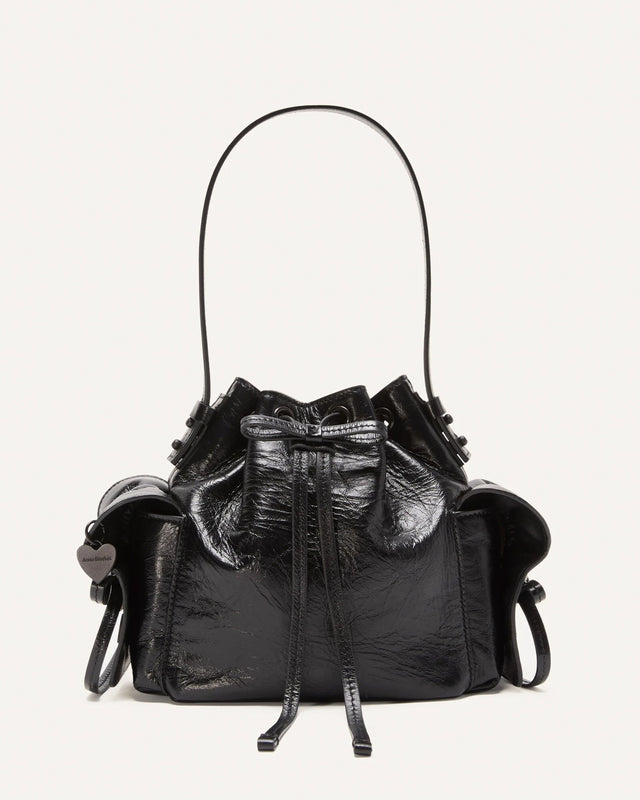 Multipocket Mini Bucket Bag