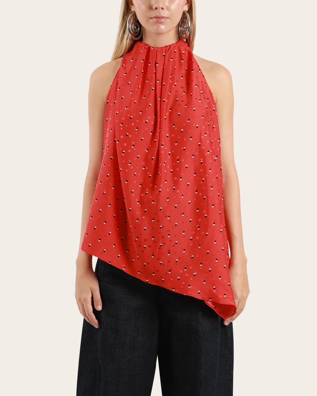 Sombana Dot Blouse