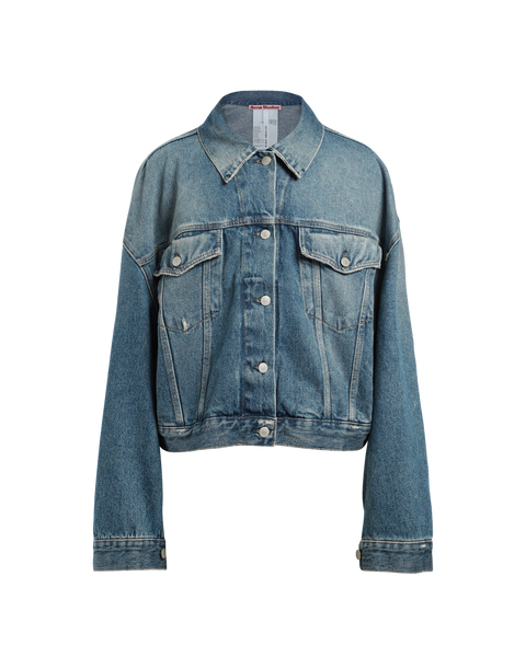 なAcne Studios Cropped denim jacket Acne studios denim jacket oversized cropped fit,light sand
