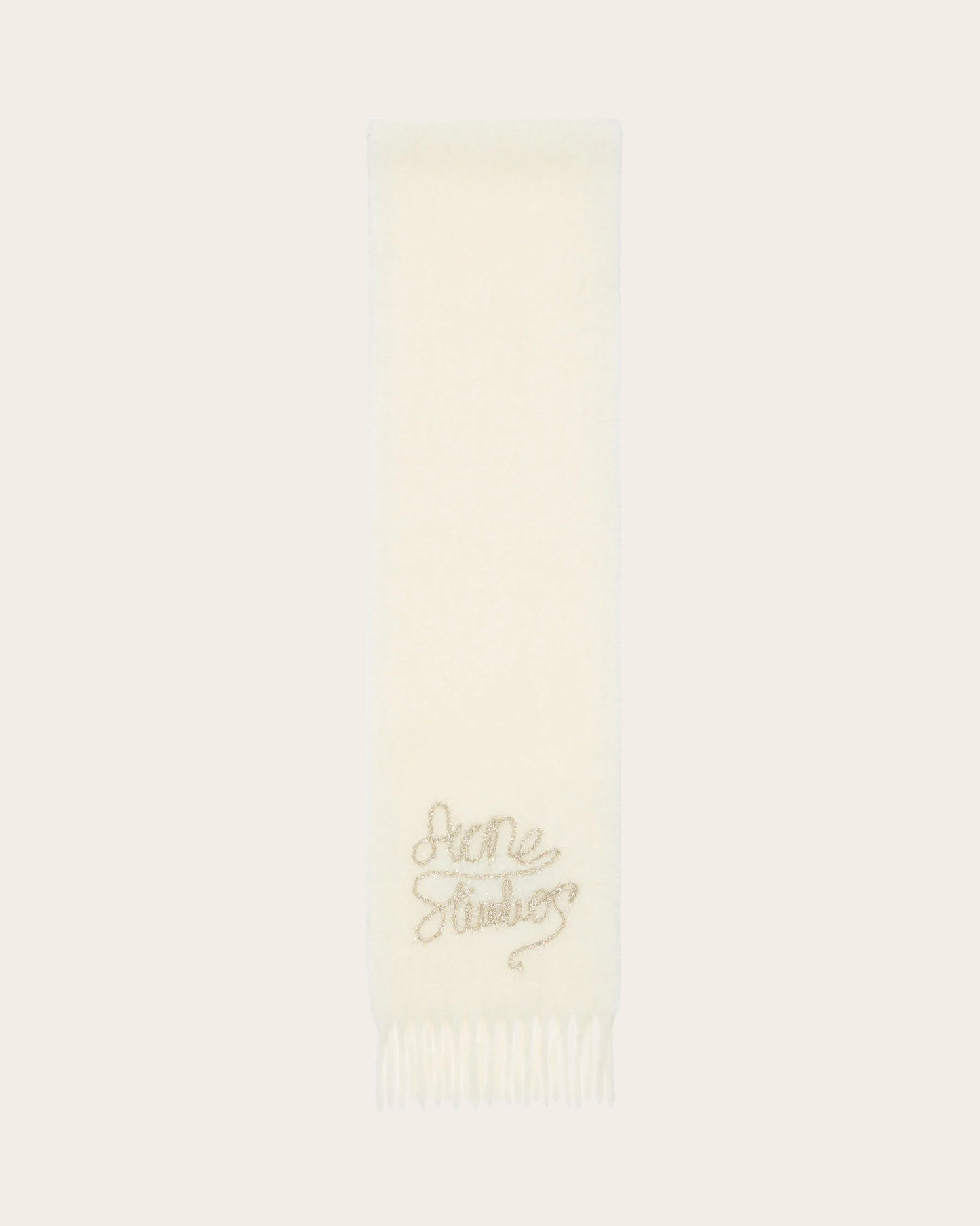 Fringed Wool Scarf