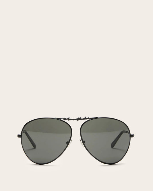 Metal Aviator Sunglasses