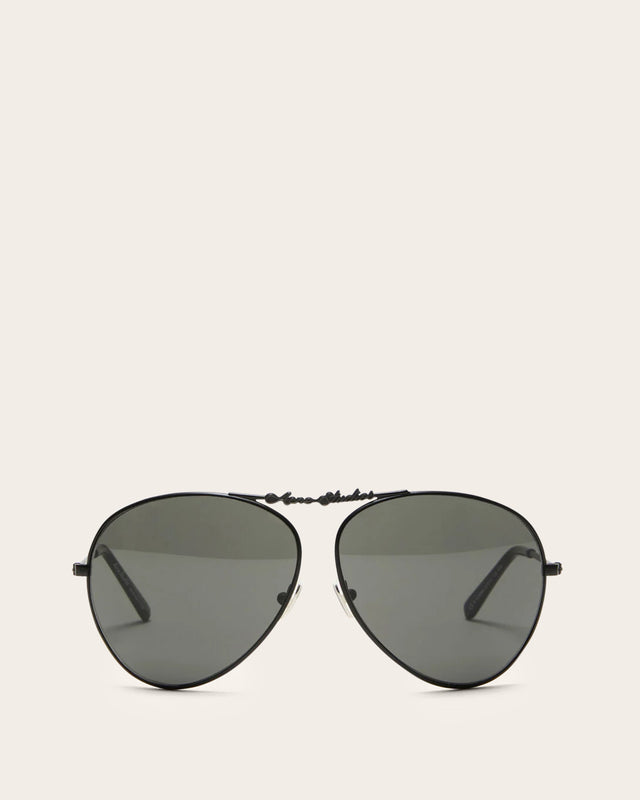 Metal Aviator Sunglasses
