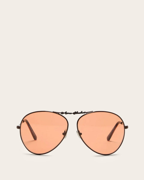 Metal Aviator Sunglasses
