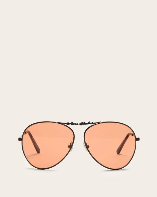 Metal Aviator Sunglasses