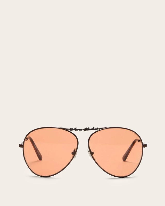 Metal Aviator Sunglasses