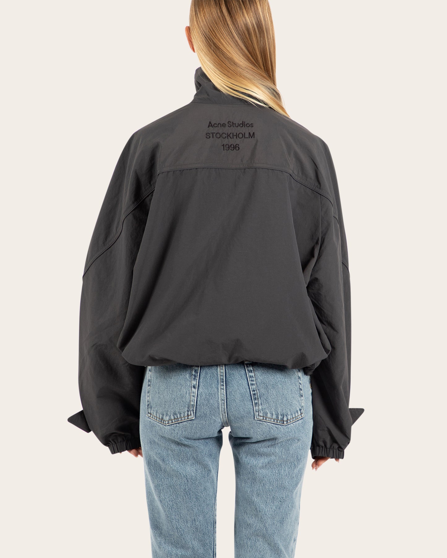 Nylon Logo Jacket