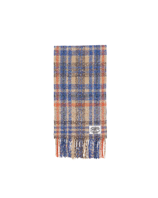 Plaid Boucle Scarf