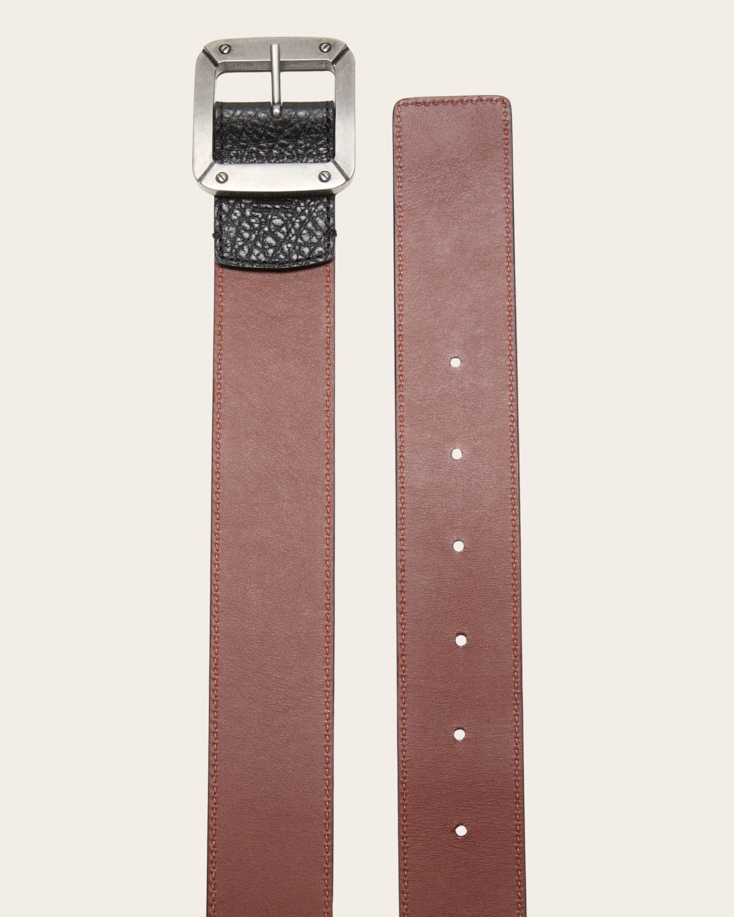 Reversible Leather Belt