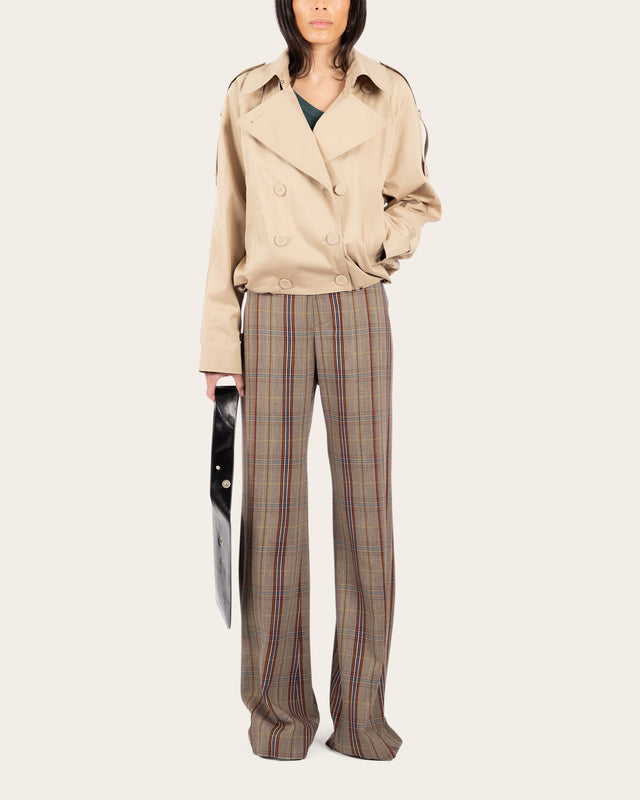 Short Trench Coat