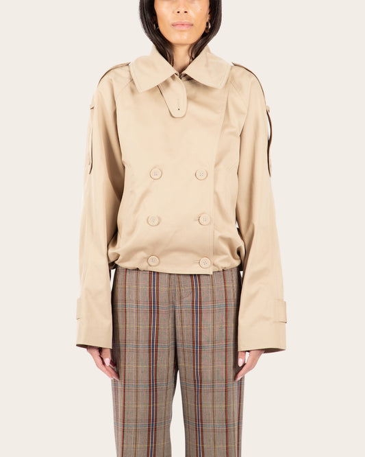Short Trench Coat