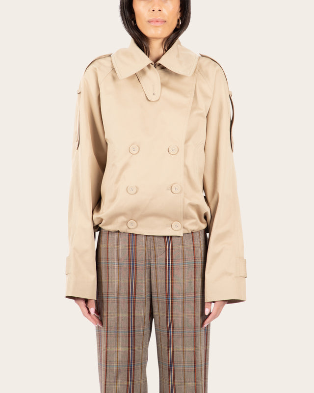 Short Trench Coat