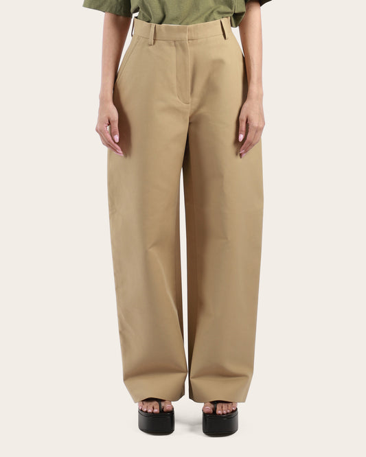 Tailored Satin Trousers