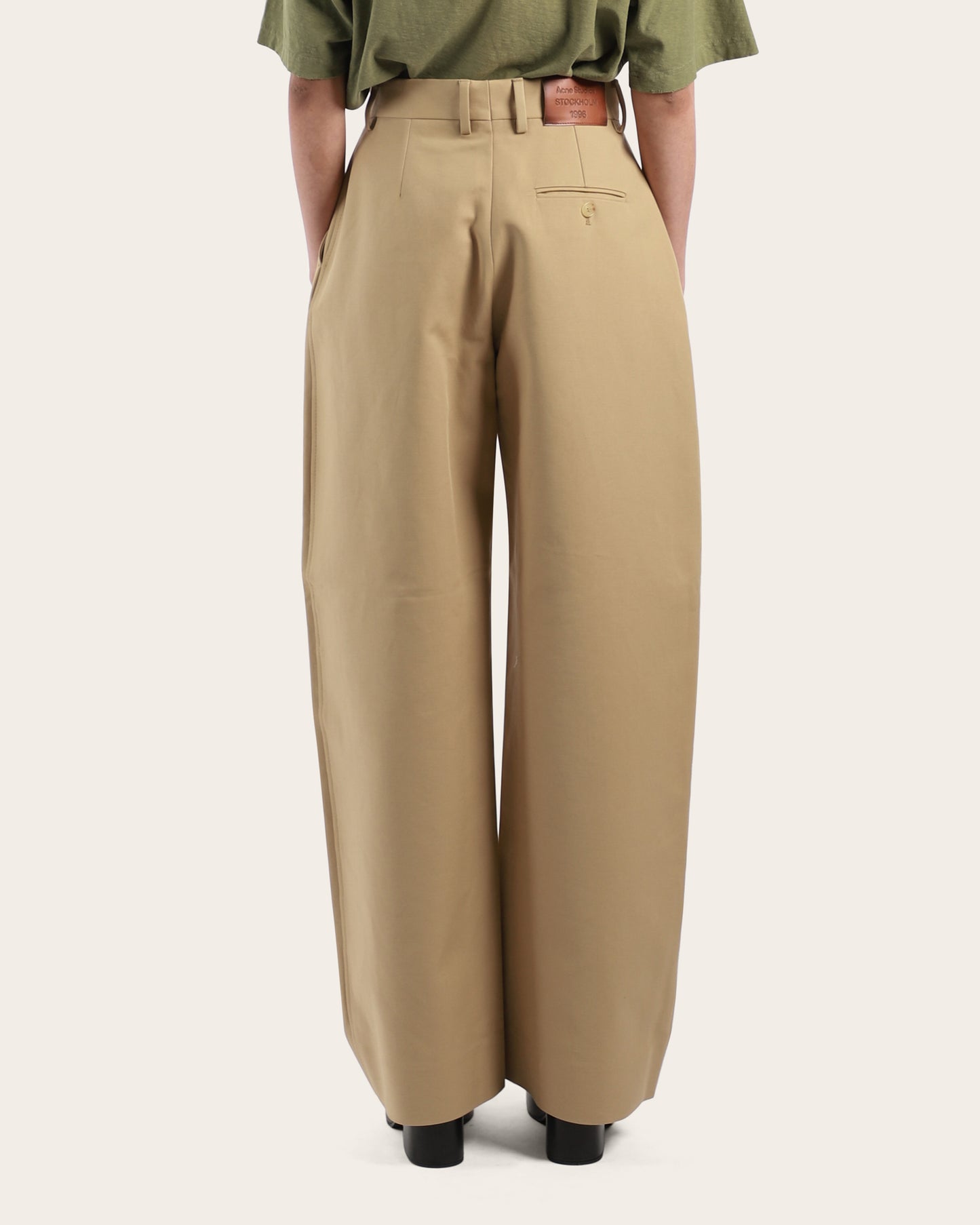 Tailored Satin Trousers