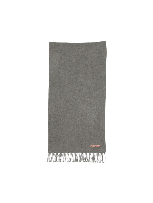 Cashmere Fringe Scarf Narrow