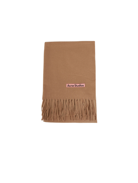 Cashmere Fringe Scarf Narrow