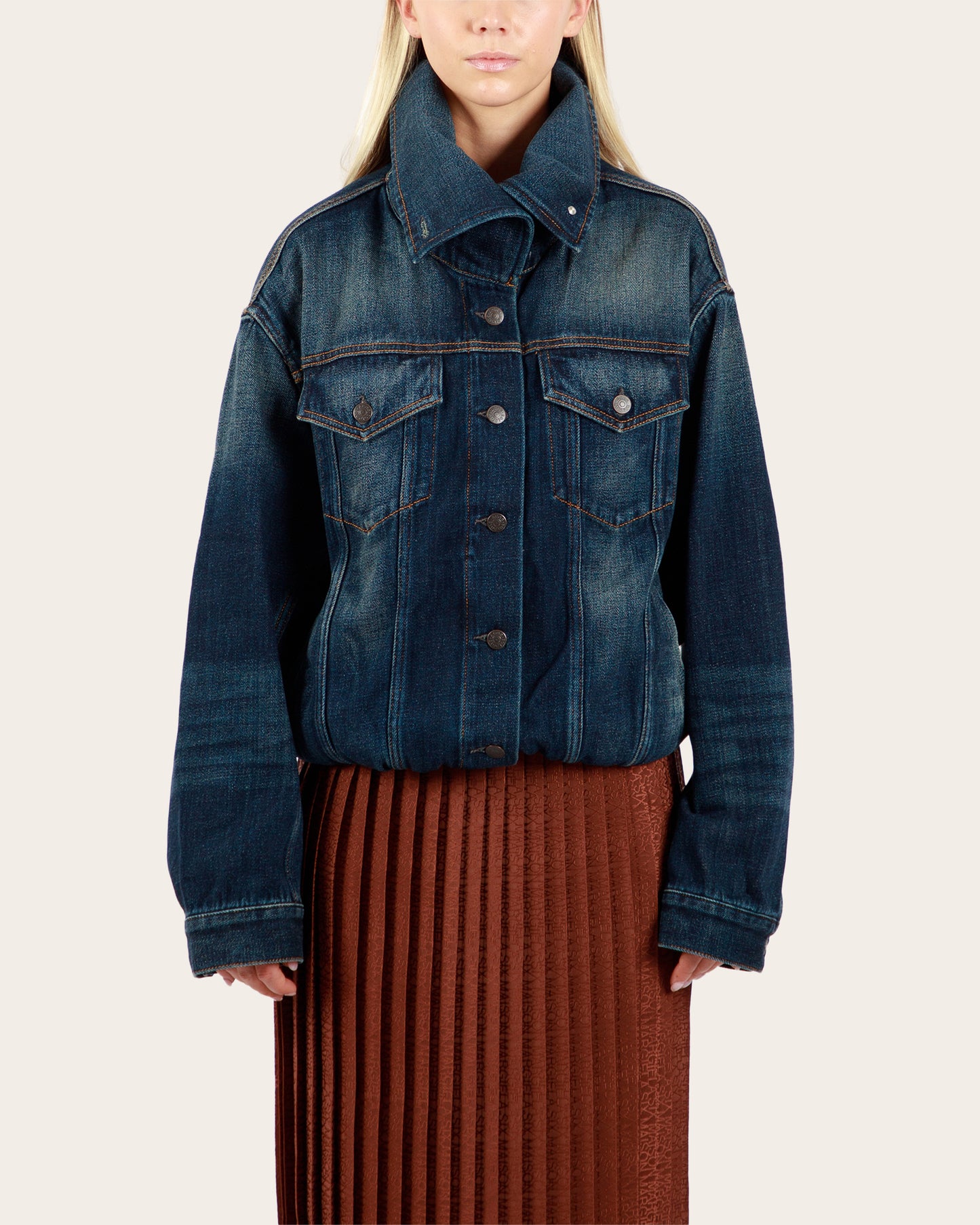 Cropped Denim Jacket