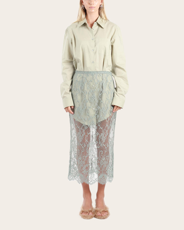 Layered Shirt Dress