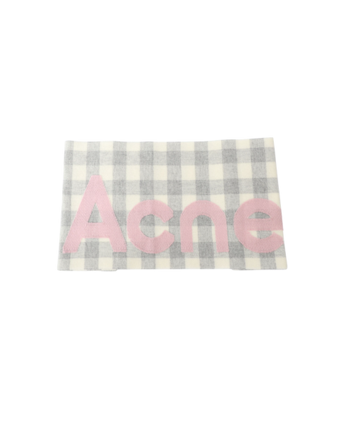 Shop Acne Studios Logo Jacquard Scarf Online | Camargue