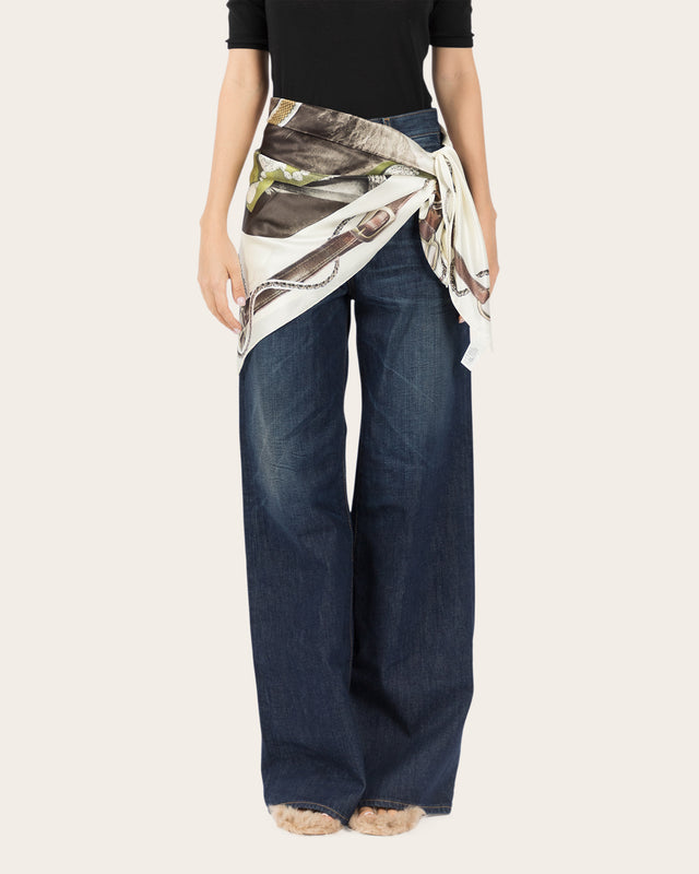 Printed Silk Scarf