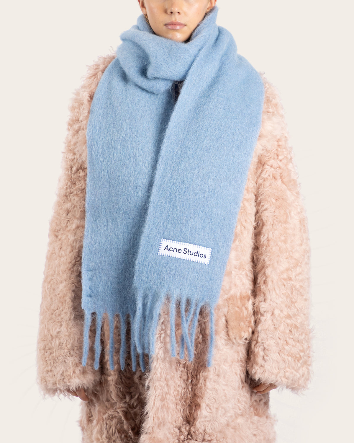 Skinny Mohair Scarf