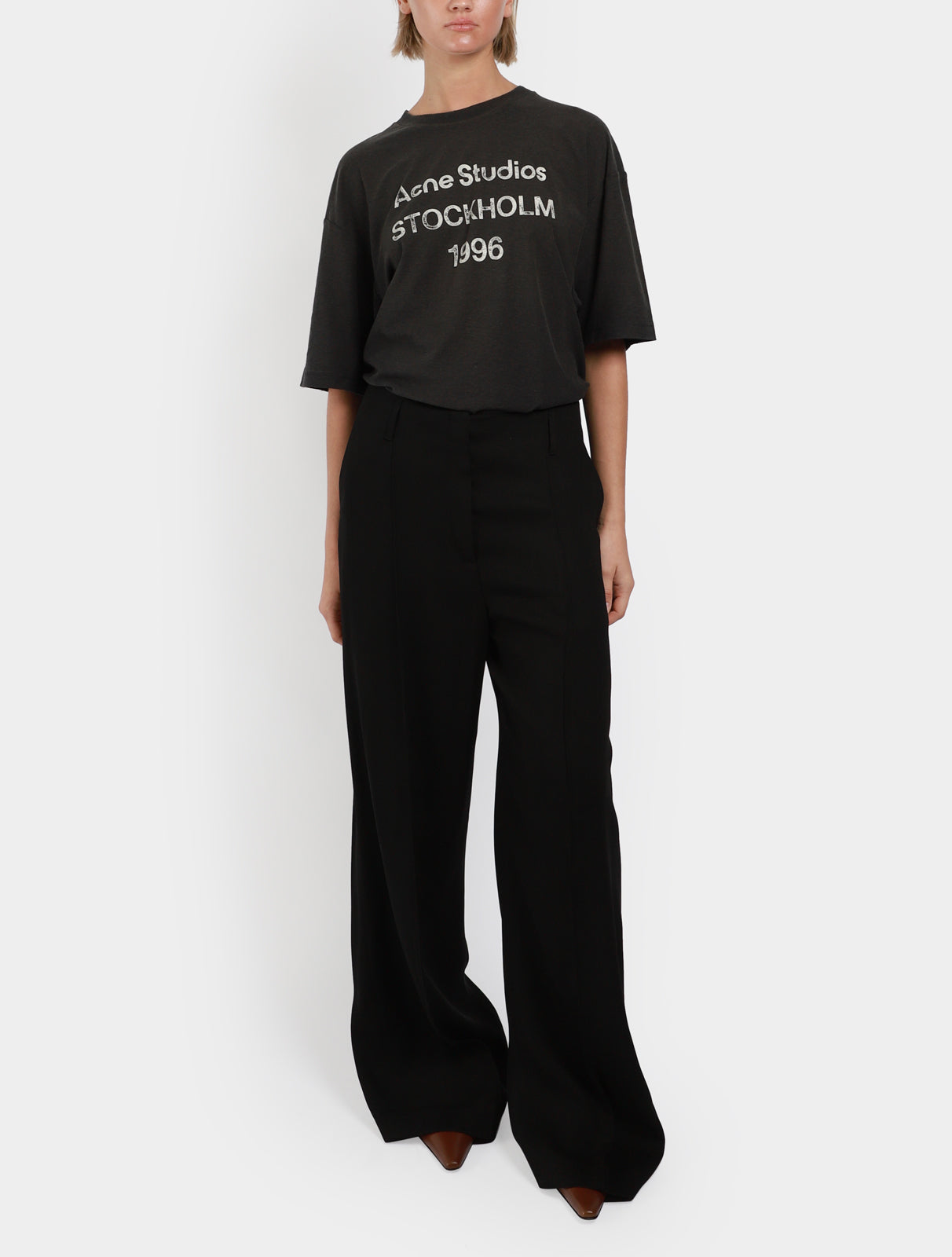 Stitch Pleat Trousers