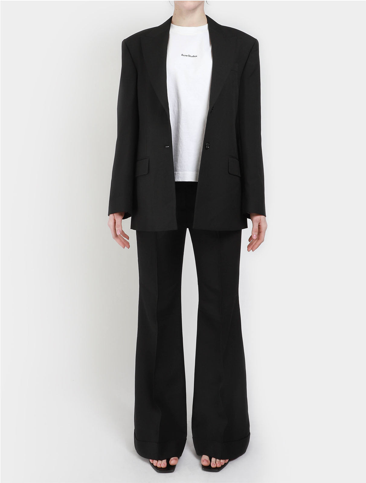 Tailored Flared Trousers