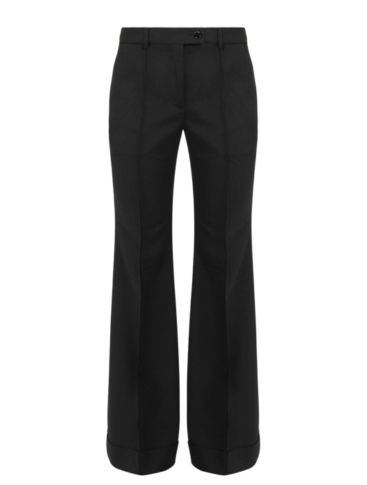 Tailored Flared Trousers