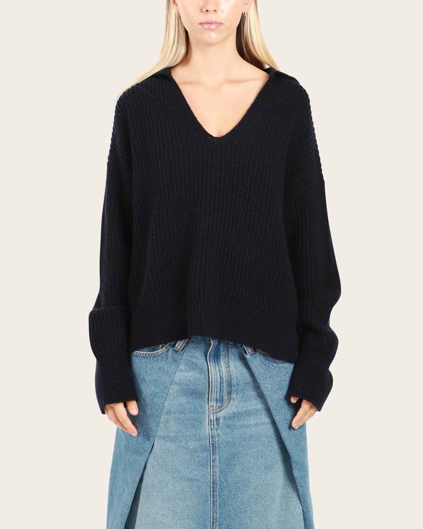 Collar Sweater
