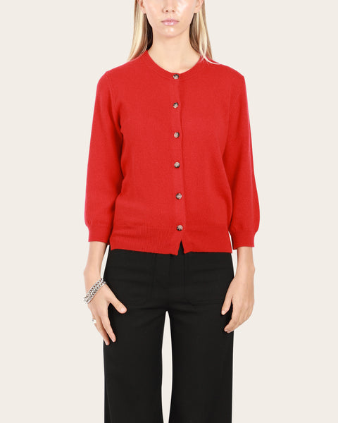 Crop Sleeve Cardigan