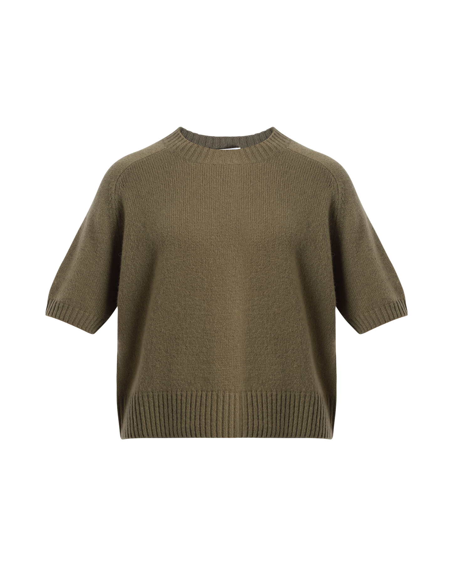 Short Sleeve Round Neck Jumper