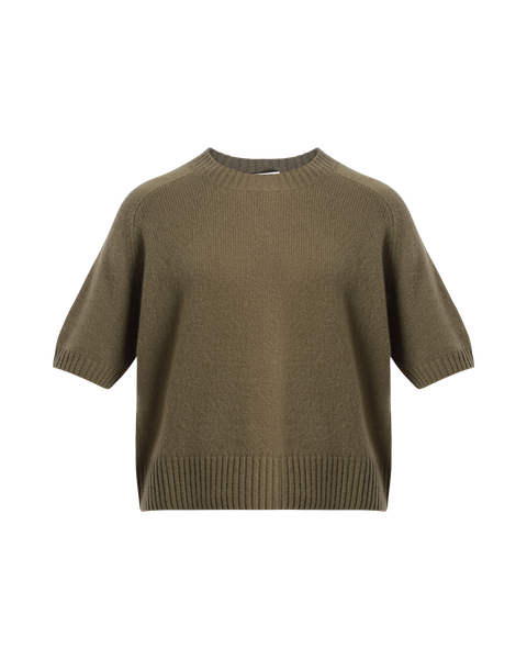 Short Sleeve Round Neck Jumper