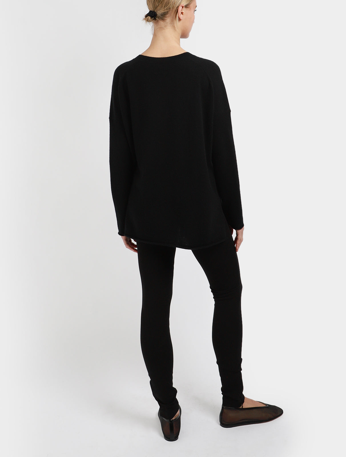 Loose V-Neck Jumper