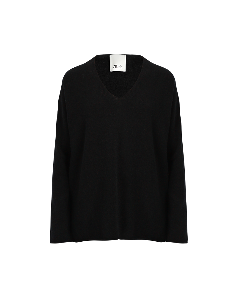 Loose V-Neck Jumper