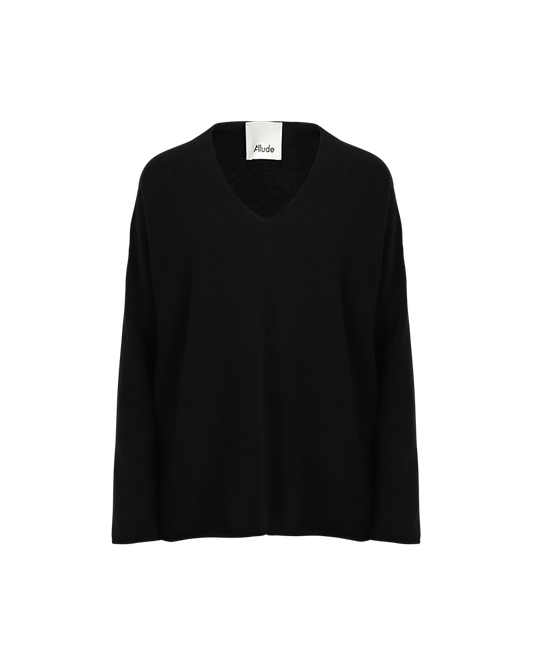 Loose V-Neck Jumper