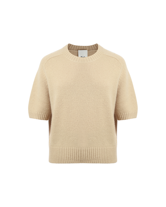 Short Sleeve Round Neck Jumper